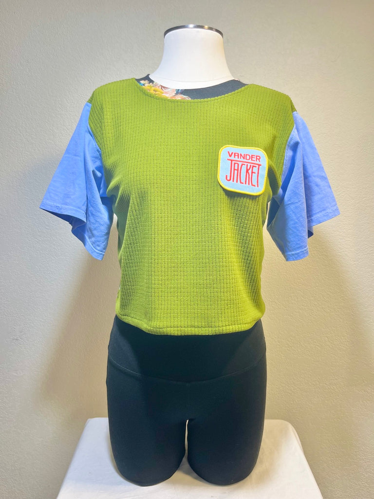 ORIGINAL Vander Top Size M Remelly'D! - Vander Jacket | Handmade Eco-Friendly Garments Designed For Runners