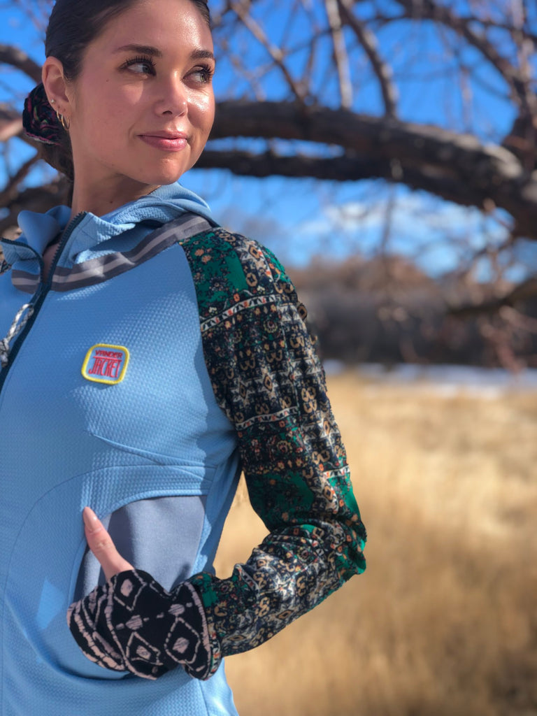 DML 15 Clear Stream Sizes XS - Vander Jacket | Handmade Eco-Friendly Garments Designed For Runners