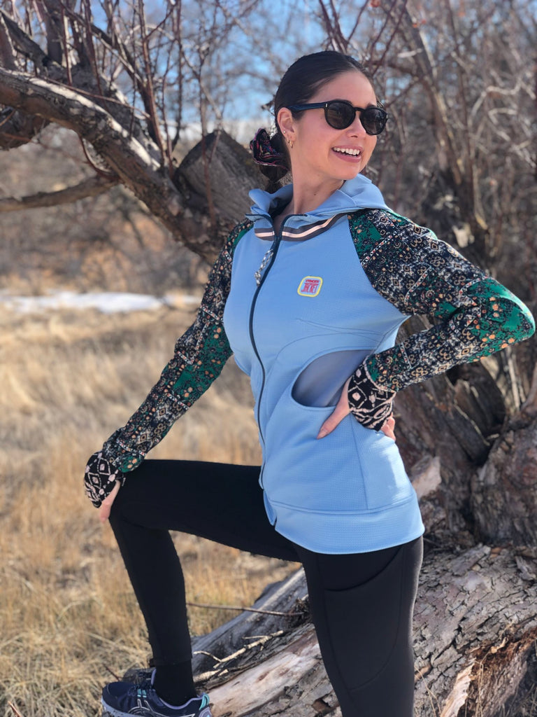 DML 15 Clear Stream Sizes XS - Vander Jacket | Handmade Eco-Friendly Garments Designed For Runners