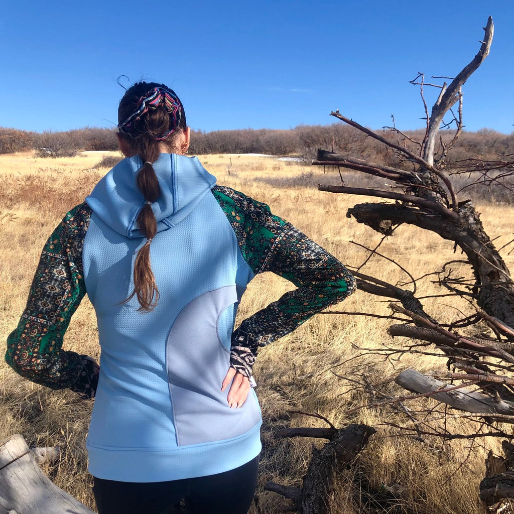 DML 15 Clear Stream Sizes XS - Vander Jacket | Handmade Eco-Friendly Garments Designed For Runners