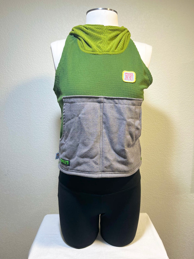 ORIGINAL Pullover Size XS/S ReMelly'd! - Vander Jacket | Handmade Eco-Friendly Garments Designed For Runners
