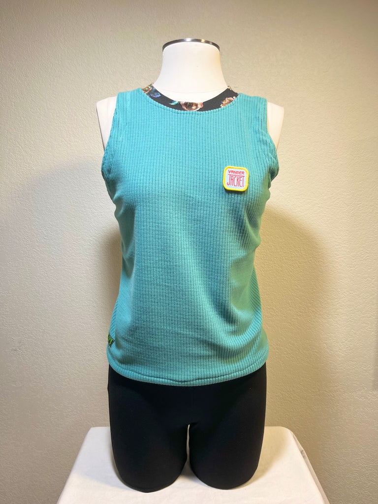 TANK Sky Size S - Vander Jacket | Handmade Eco-Friendly Garments Designed For Runners