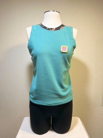 TANK Sky Size S - Vander Jacket | Handmade Eco-Friendly Garments Designed For Runners