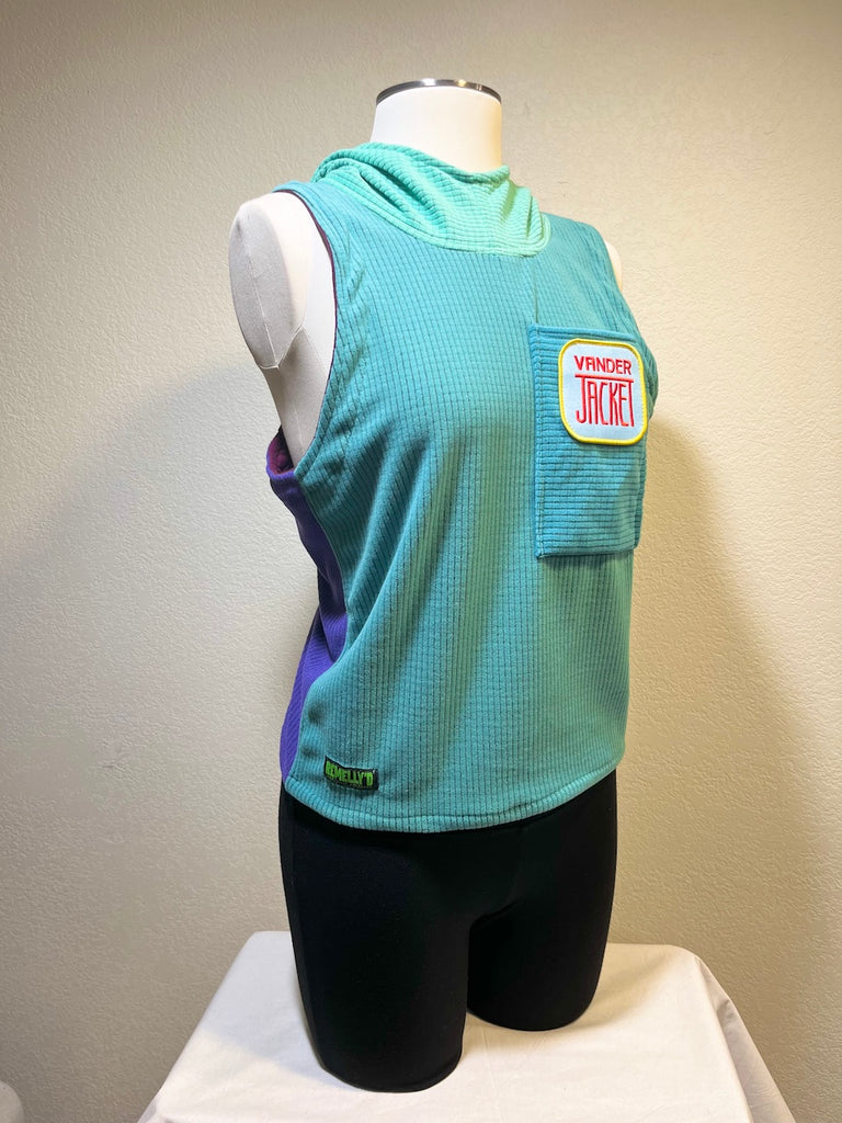 ORIGINAL Artic Pullover Size S/M ReMelly'd! - Vander Jacket | Handmade Eco-Friendly Garments Designed For Runners