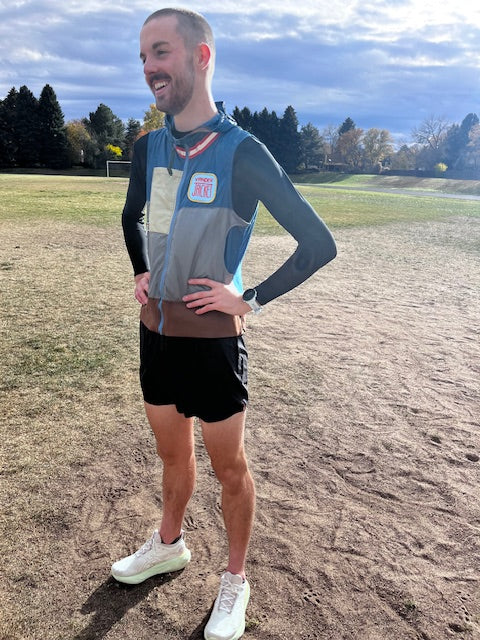 Vest Panda Plant Sizes S, XL - Vander Jacket | Handmade Eco-Friendly Garments Designed For Runners