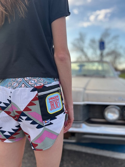 KIDS WARRIOR Shorts, Sizes XXS - Vander Jacket | Handmade Eco-Friendly Garments Designed For Runners