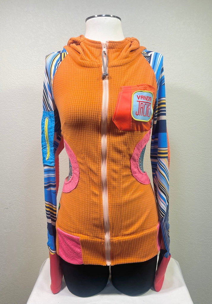 Original 2144 Size S ReMelly'd! - Vander Jacket | Handmade Eco-Friendly Garments Designed For Runners