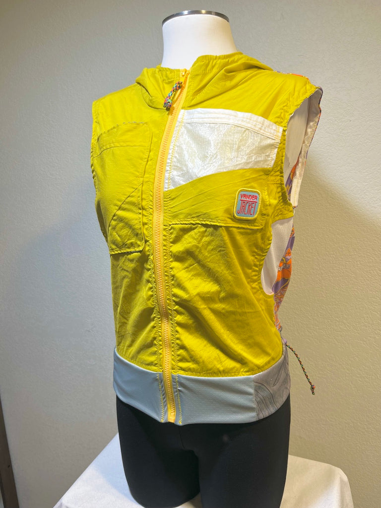 ORIGINAL VEST 2316 Size S - Vander Jacket | Handmade Eco-Friendly Garments Designed For Runners