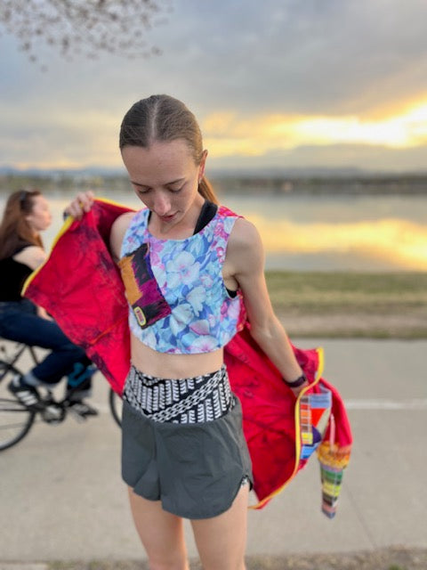 KIDS GO TO Shorts, Sizes XXS - Vander Jacket | Handmade Eco-Friendly Garments Designed For Runners