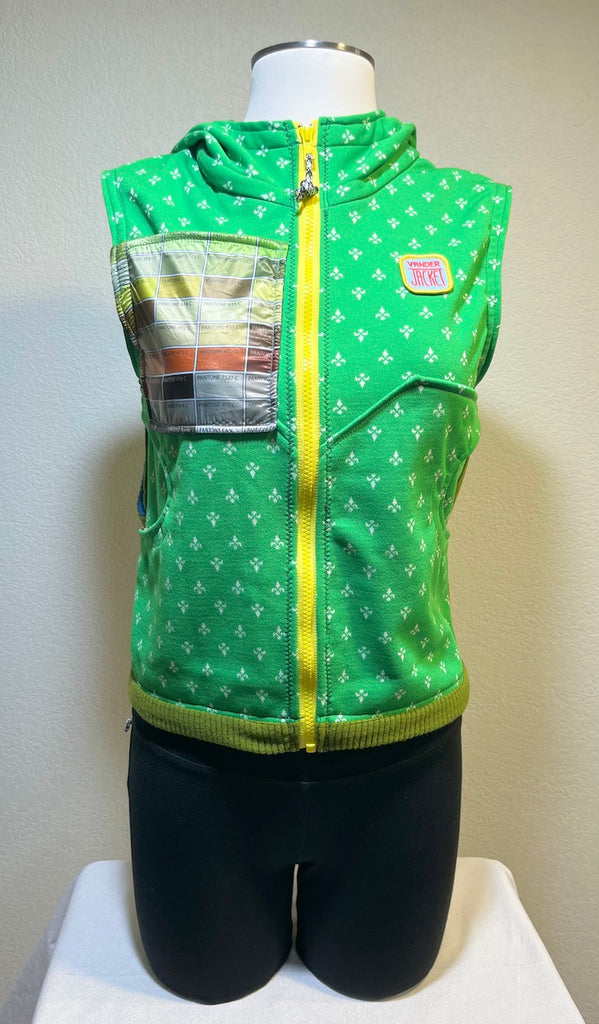 ORIGINAL 2324 VEST, Size XS - Vander Jacket | Handmade Eco-Friendly Garments Designed For Runners