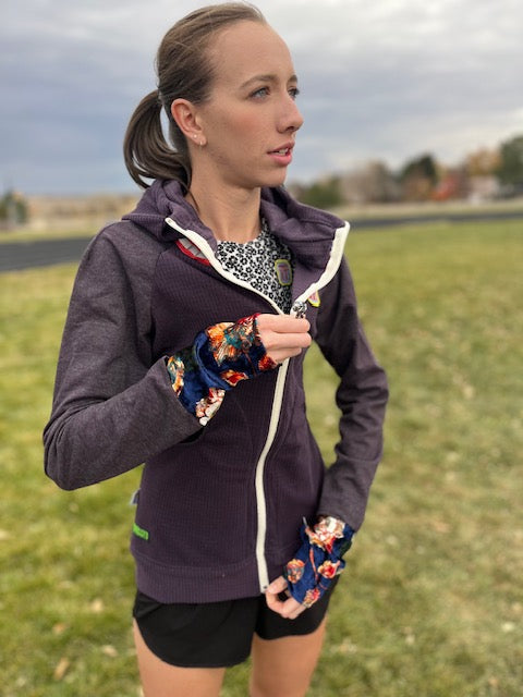 Punk Purple Size XXS-XL ReMelly'd! - Vander Jacket | Handmade Eco-Friendly Garments Designed For Runners