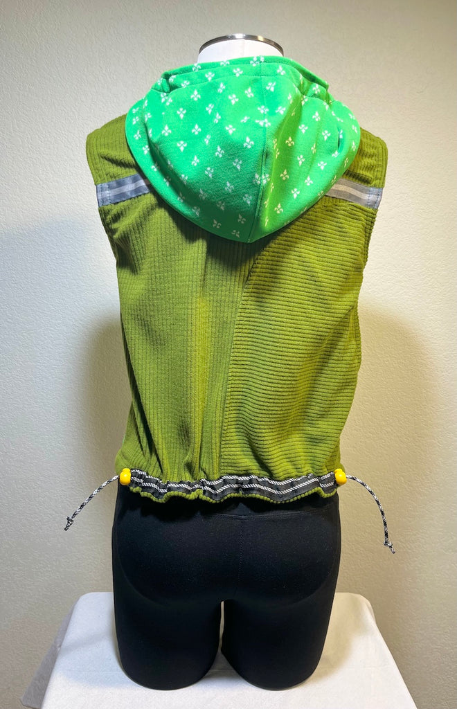 ORIGINAL 2324 VEST, Size XS - Vander Jacket | Handmade Eco-Friendly Garments Designed For Runners