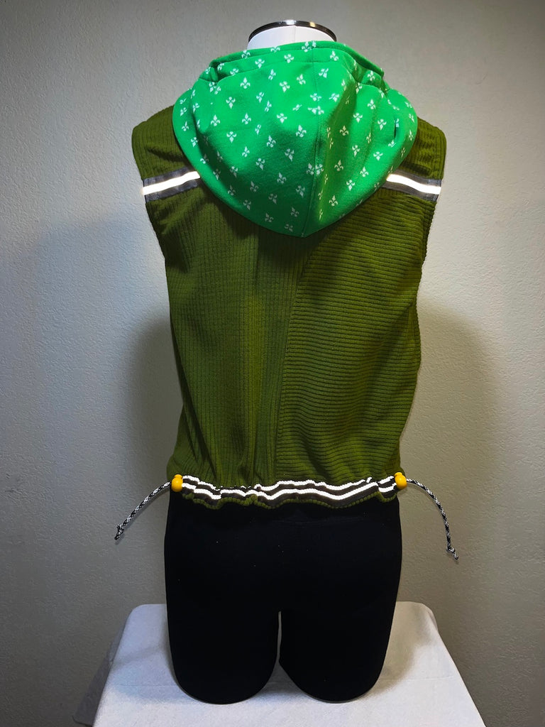 ORIGINAL 2324 VEST, Size XS - Vander Jacket | Handmade Eco-Friendly Garments Designed For Runners