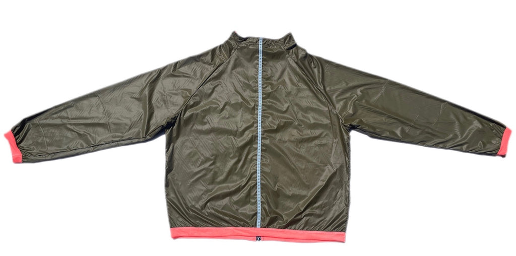 ORIGINAL Team Green Windbreaker, Sizes S,M - Vander Jacket | Handmade Eco-Friendly Garments Designed For Runners