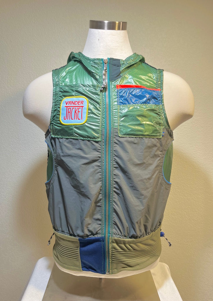 VEST 2322 Size M - Vander Jacket | Handmade Eco-Friendly Garments Designed For Runners