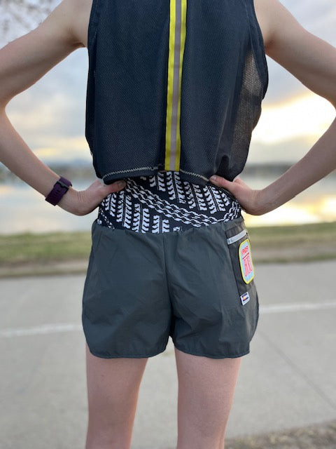 KIDS GO TO Shorts, Sizes XXS - Vander Jacket | Handmade Eco-Friendly Garments Designed For Runners
