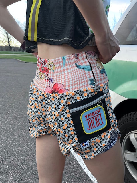 KIDS VELOCITY Shorts, Sizes XXS - Vander Jacket | Handmade Eco-Friendly Garments Designed For Runners