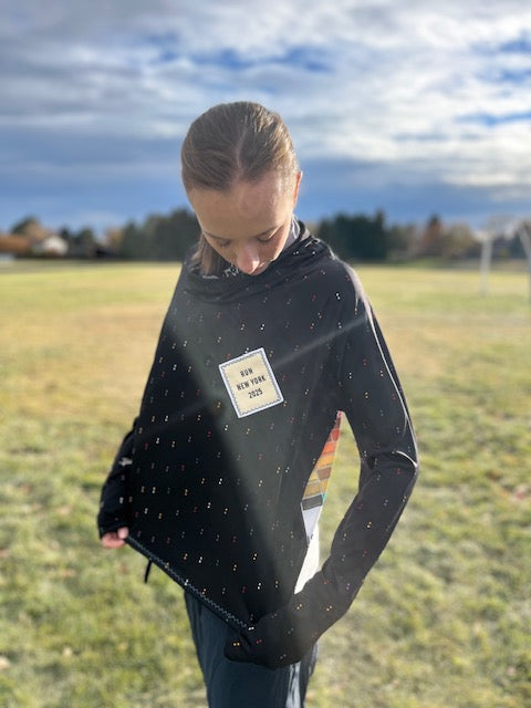 ORIGINAL Long Sleeve Run Hoodie Size S - Vander Jacket | Handmade Eco-Friendly Garments Designed For Runners