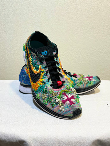 SHOE Fly Knit Racers, Size 8.5 - Vander Jacket | Handmade Eco-Friendly Garments Designed For Runners