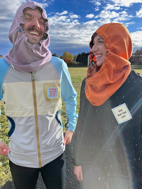 BALACLAVA Carrot Remelly'D! - Vander Jacket | Handmade Eco-Friendly Garments Designed For Runners