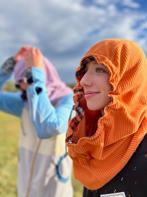 BALACLAVA Carrot Remelly'D! - Vander Jacket | Handmade Eco-Friendly Garments Designed For Runners