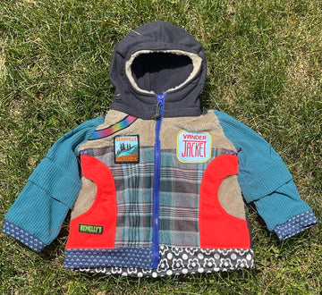 KIDS Hedgehog, Size 3-5 - Vander Jacket | Handmade Eco-Friendly Garments Designed For Runners