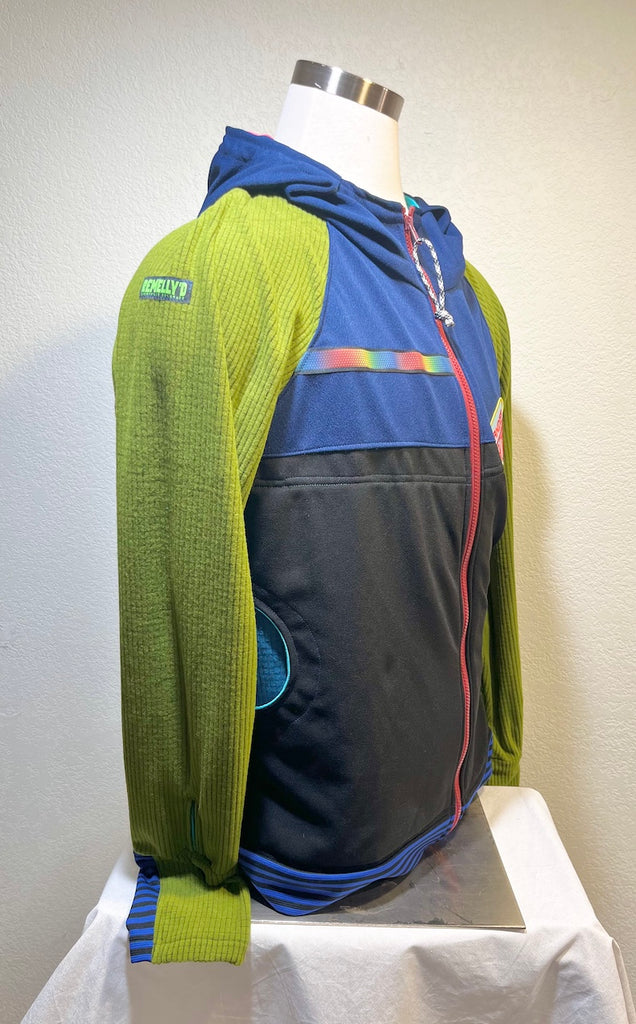 ORIGINAL 2329 Size XXL Remelly'D! - Vander Jacket | Handmade Eco-Friendly Garments Designed For Runners