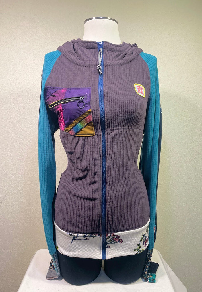 Original 2150 Size L ReMelly'd! - Vander Jacket | Handmade Eco-Friendly Garments Designed For Runners