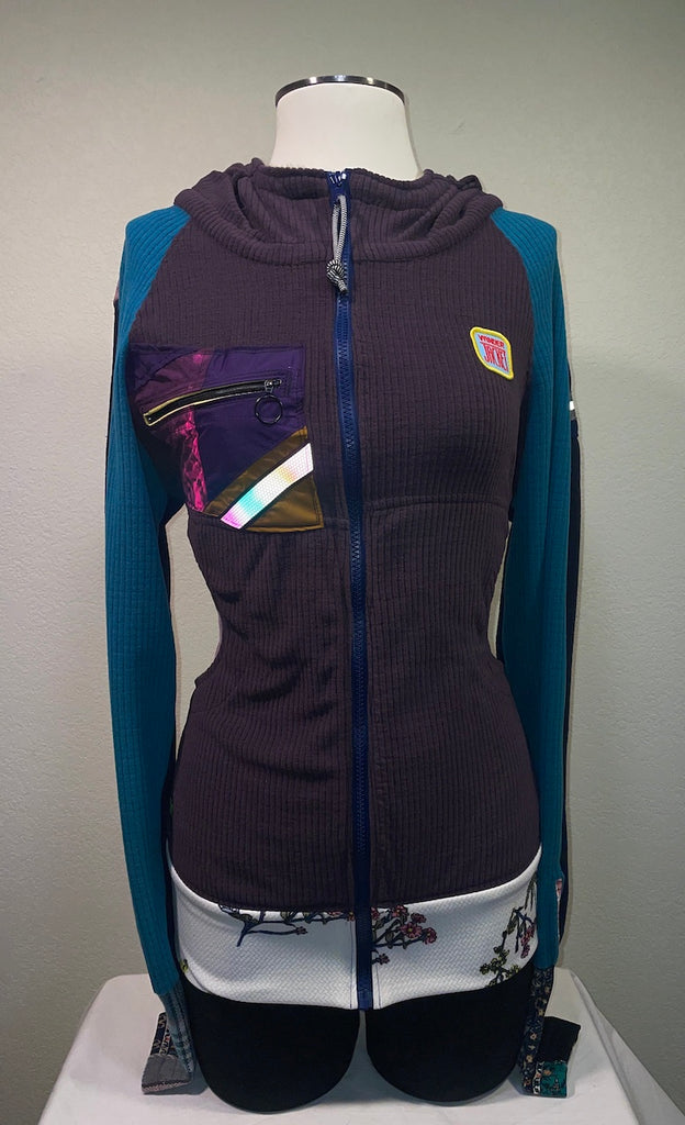 Original 2150 Size L ReMelly'd! - Vander Jacket | Handmade Eco-Friendly Garments Designed For Runners