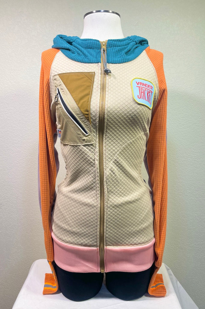 Original 2151 Size L ReMelly'd! - Vander Jacket | Handmade Eco-Friendly Garments Designed For Runners