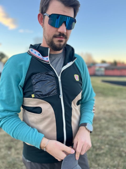 Technical Trail Size XL ReMelly'd! - Vander Jacket | Handmade Eco-Friendly Garments Designed For Runners
