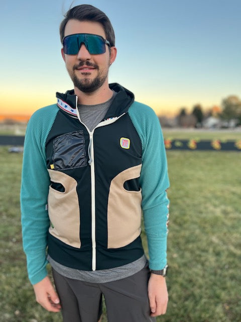 Technical Trail Size XL ReMelly'd! - Vander Jacket | Handmade Eco-Friendly Garments Designed For Runners