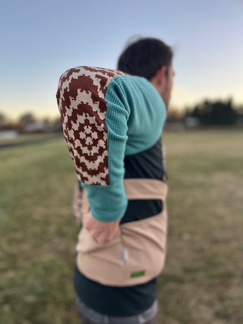 Technical Trail Size XL ReMelly'd! - Vander Jacket | Handmade Eco-Friendly Garments Designed For Runners