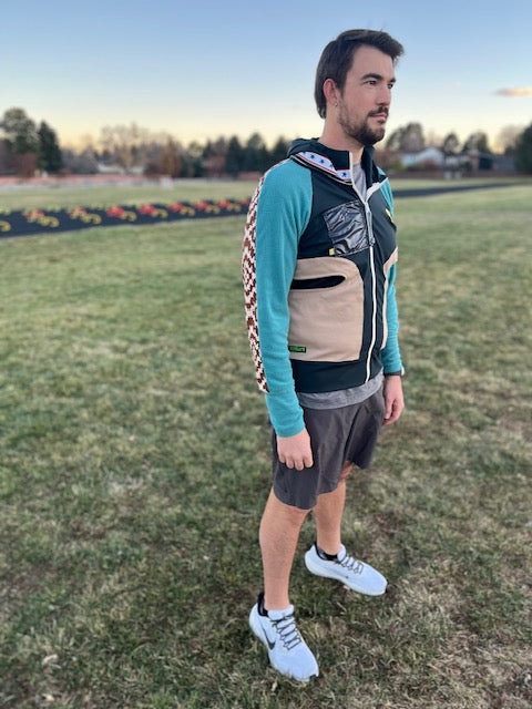 Technical Trail Size XL ReMelly'd! - Vander Jacket | Handmade Eco-Friendly Garments Designed For Runners