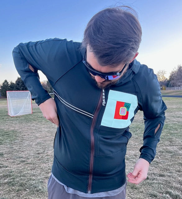 ORIGINAL 2298 Size XL - Vander Jacket | Handmade Eco-Friendly Garments Designed For Runners