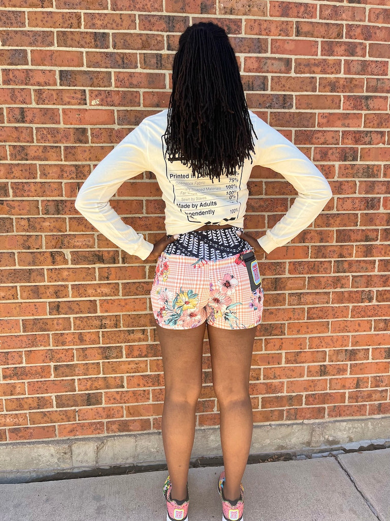 Shorts Flora, Flash Sizes XS,XL - Vander Jacket | Handmade Eco-Friendly Garments Designed For Runners