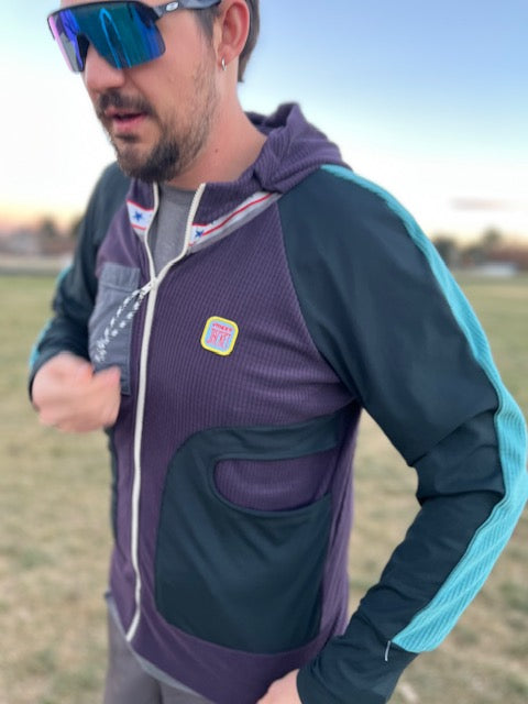 Sub-Elite Size XL ReMelly'd! - Vander Jacket | Handmade Eco-Friendly Garments Designed For Runners