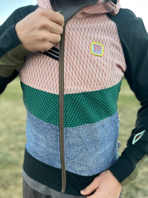 ORIGINAL 2293 Size XL - Vander Jacket | Handmade Eco-Friendly Garments Designed For Runners