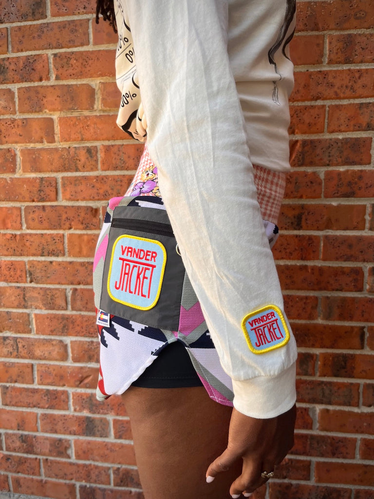 Shorts Gem Lake, Flower Sizes XXS-XL - Vander Jacket | Handmade Eco-Friendly Garments Designed For Runners