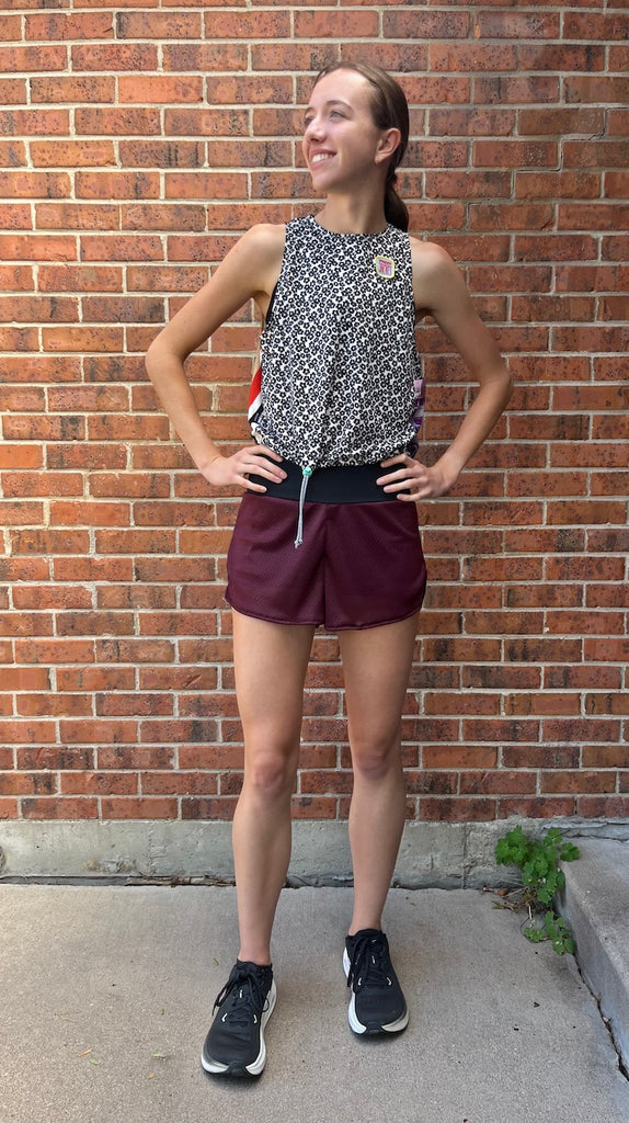 Shorts Rattlesnake, Rainbow Trout, Sizes XXS-XL - Vander Jacket | Handmade Eco-Friendly Garments Designed For Runners