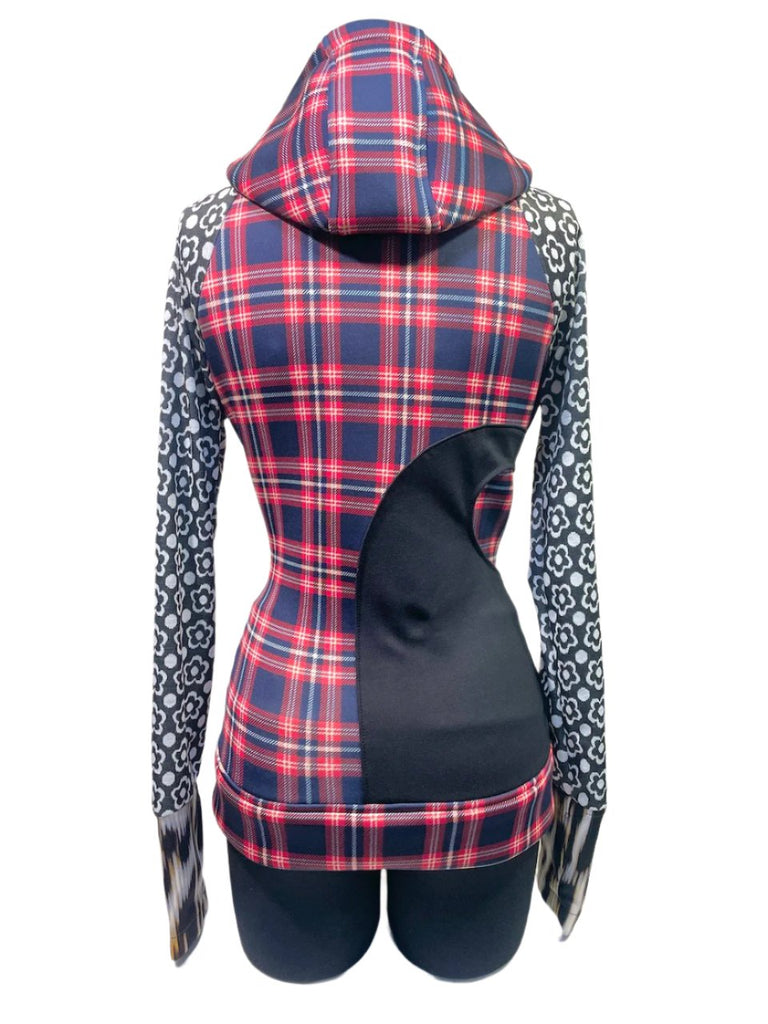 Short Run Yellow Daisy Size XS - Vander Jacket | Handmade Eco-Friendly Garments Designed For Runners