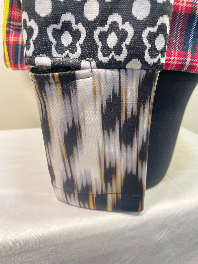 Short Run Yellow Daisy Size XS - Vander Jacket | Handmade Eco-Friendly Garments Designed For Runners