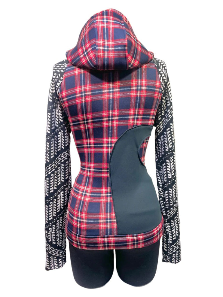 Short Run, Trail Tracks Size S - Vander Jacket | Handmade Eco-Friendly Garments Designed For Runners