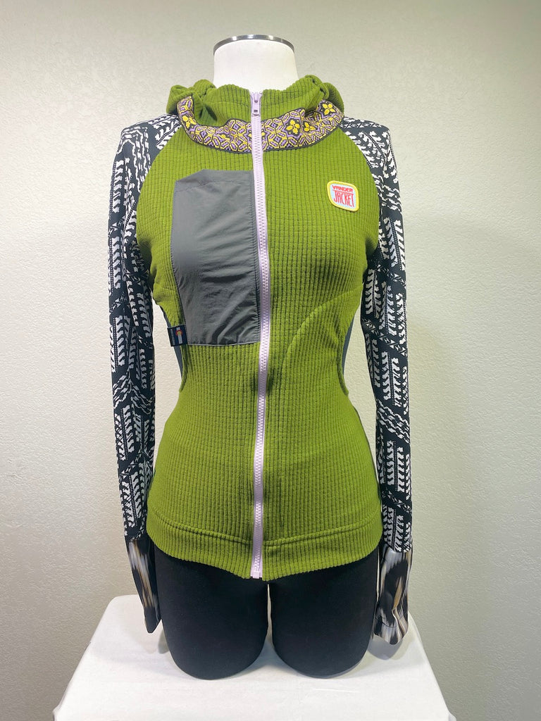 Aspen, Size XXS ReMelly'd! - Vander Jacket | Handmade Eco-Friendly Garments Designed For Runners