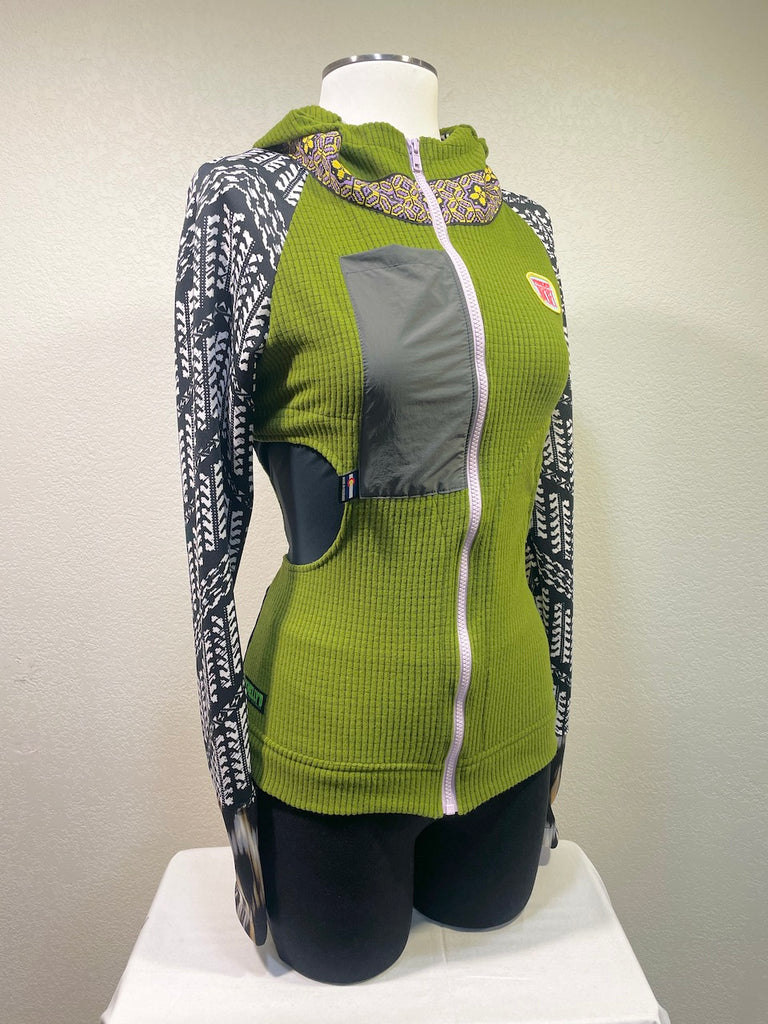 Aspen, Size XXS ReMelly'd! - Vander Jacket | Handmade Eco-Friendly Garments Designed For Runners