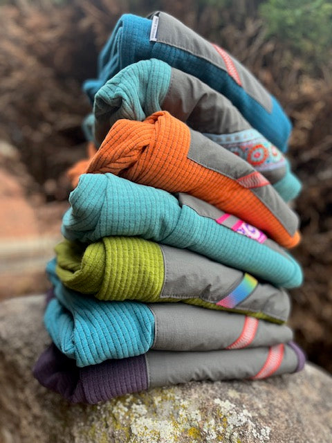 Power Flower Vander Pants Sizes S,M,XL Remelly'D - Vander Jacket | Handmade Eco-Friendly Garments Designed For Runners