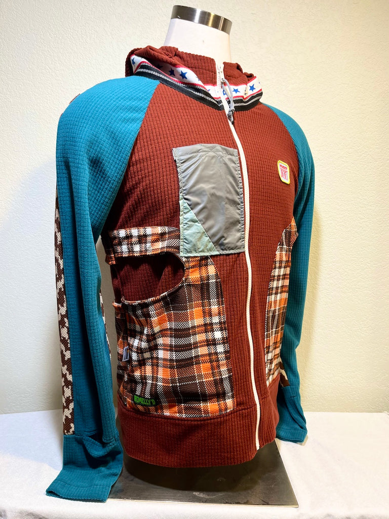 Ranger Size M ReMelly'd! - Vander Jacket | Handmade Eco-Friendly Garments Designed For Runners
