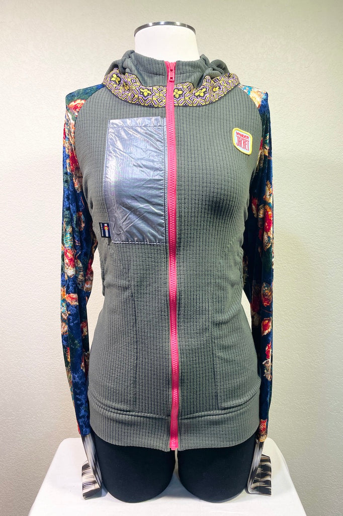 Hoya, Size XL ReMelly'd! - Vander Jacket | Handmade Eco-Friendly Garments Designed For Runners