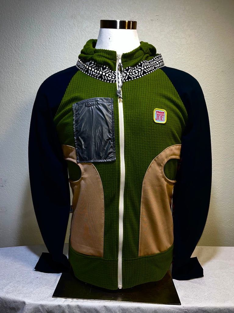 Top Notch Size M ReMelly'd! - Vander Jacket | Handmade Eco-Friendly Garments Designed For Runners