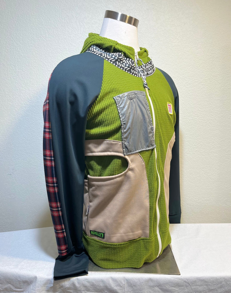 Top Notch Size M ReMelly'd! - Vander Jacket | Handmade Eco-Friendly Garments Designed For Runners